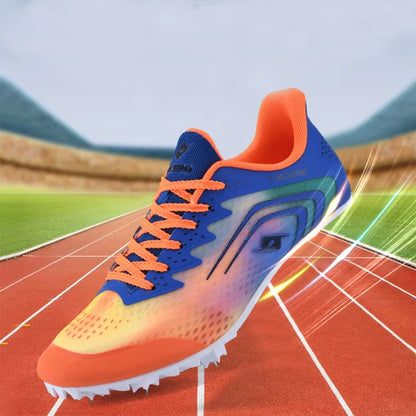 New Men Track Field Shoes Spikes Wholesale Professional Light weight Soft Waterproof Long Jump Running Training Nails Race Shoe