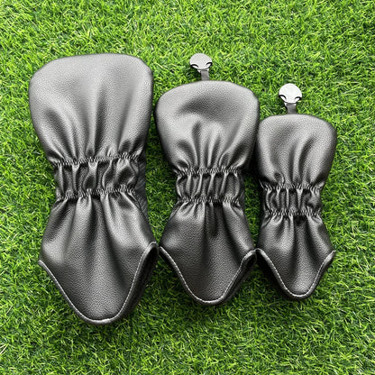 Sports Series Golf Club #1 #3 #5 Wood Headcovers Driver Fairway Woods Cover PU Leather High quality