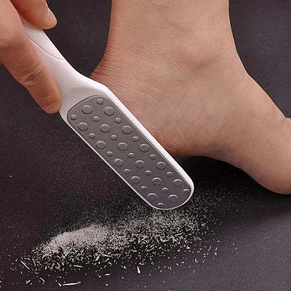 High-Quality 304 Stainless Steel Foot File Double Sided Callus Remover For Dead Skin Professional Pedicure Tools Callous Scraper