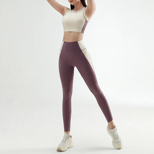 Women's yoga Top and Bottom Tights