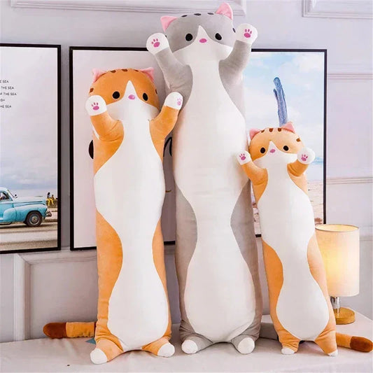 Lovely Husky Side Sleeping Body Pillow 50-130cm Bed Sofa Home Decorative Long Pillow Children Adult Birthday Present Cute Gift