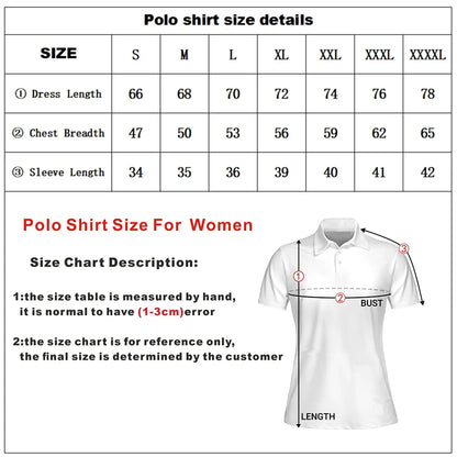 Summer Women's Golf Shirt Quick Drying Breathable Fashion Polo T-shirts High Quality Outdoor Sports Apparel Short Sleeve Clothes