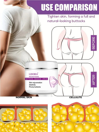 Natural Buttock Augmentation Cream Effective Butt Enlargement Growth Lift Up Ass Firm Breast Bigger Sexy Body Lotion For Women