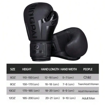 6/8/10/12oz Kids Women/Men Boxing Gloves Sanda Sparring Muay Thai MMA Karate Punch Training Mitts Kickboxing Boxe De Luva DEO