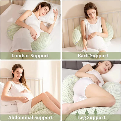 PANGDUBE Multifunctional Pregnancy Pillow for Pregnant Women Pregnant Pillow Breastfeeding Cushion Maternity Sleeping Pillow