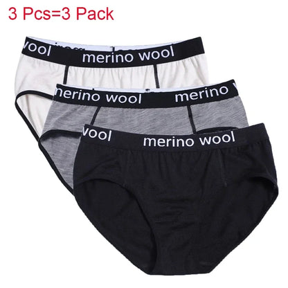 Women's 100% Merino Wool Bikini Brief Merino Underwear Lightweight Briefs Women Sports Active Panties Soft Breathable Anti-Odor