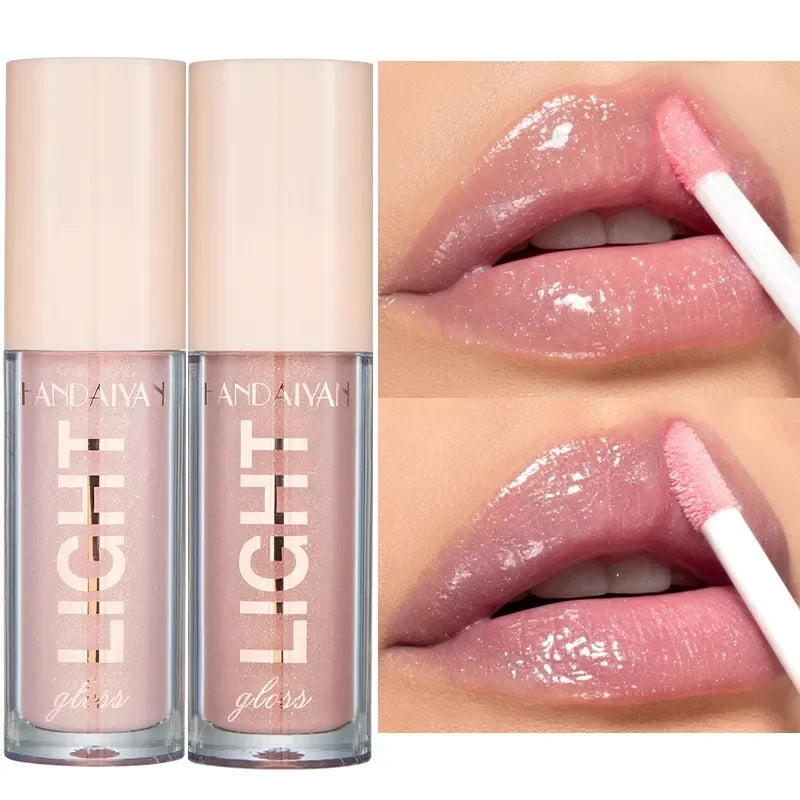 Lip Gloss 12 Colors Mirror Pearl Waterproof Long Lasting Moisturizing Lipstick Shine Glitter Lip Gloss Women Makeup Cosmetics