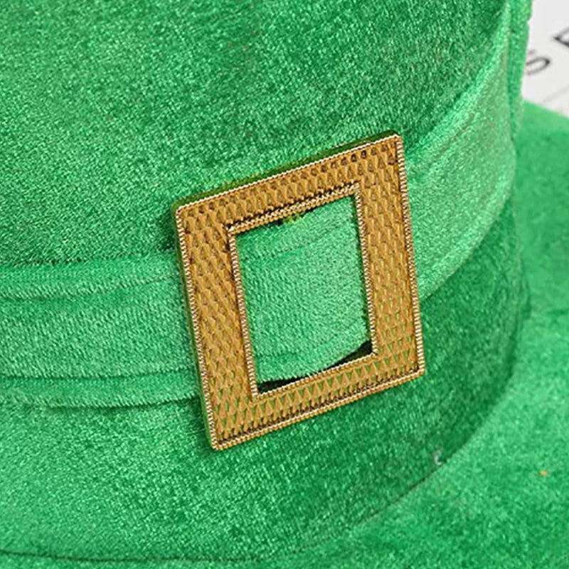 St Patricks Day Accessories Patricks Day Costume Green Top Hat Fashionable Irish Festival Fashionable Adults Accessory