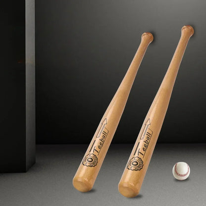 21 Inch Wooden Baseball Bat Professional Hardwood Baseball Stick Softball Outdoor Sports Equipment Self-Defense Gear for Kids