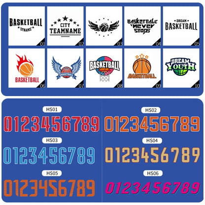 Men Basketball Jersey Sets Uniforms kits breathable Sports clothing Youth Training Children Reversible basketball jerseys SM8962