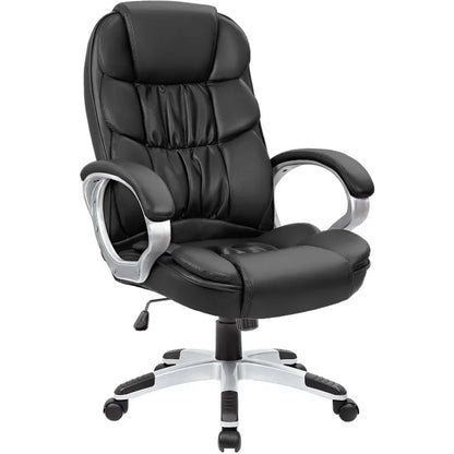 Homall Office Chair High Back Computer Desk Chair , PU Leather Adjustable Height Modern Executive Swivel Task Chair