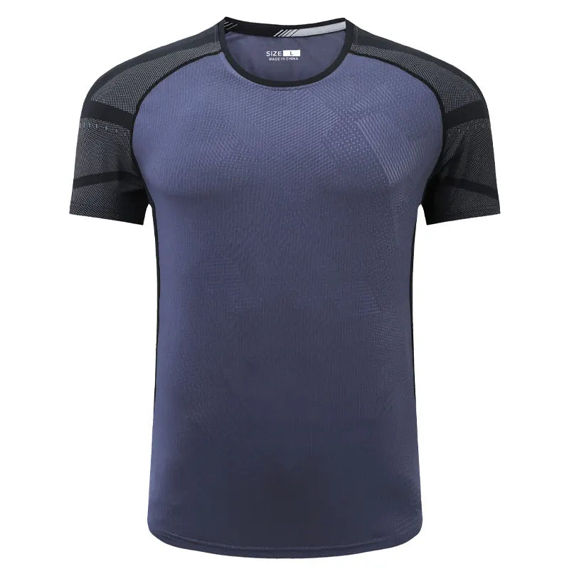 Men's O-neck Short Sleeves Workout Tee