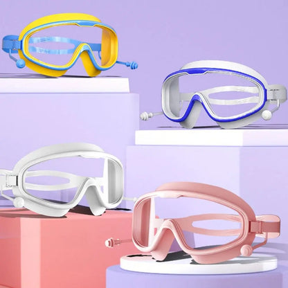 Anti Fog No Leak Clear Swim Goggles for Kids Toddler 3-15 Boys Girls Pool Beach Swimming Goggles