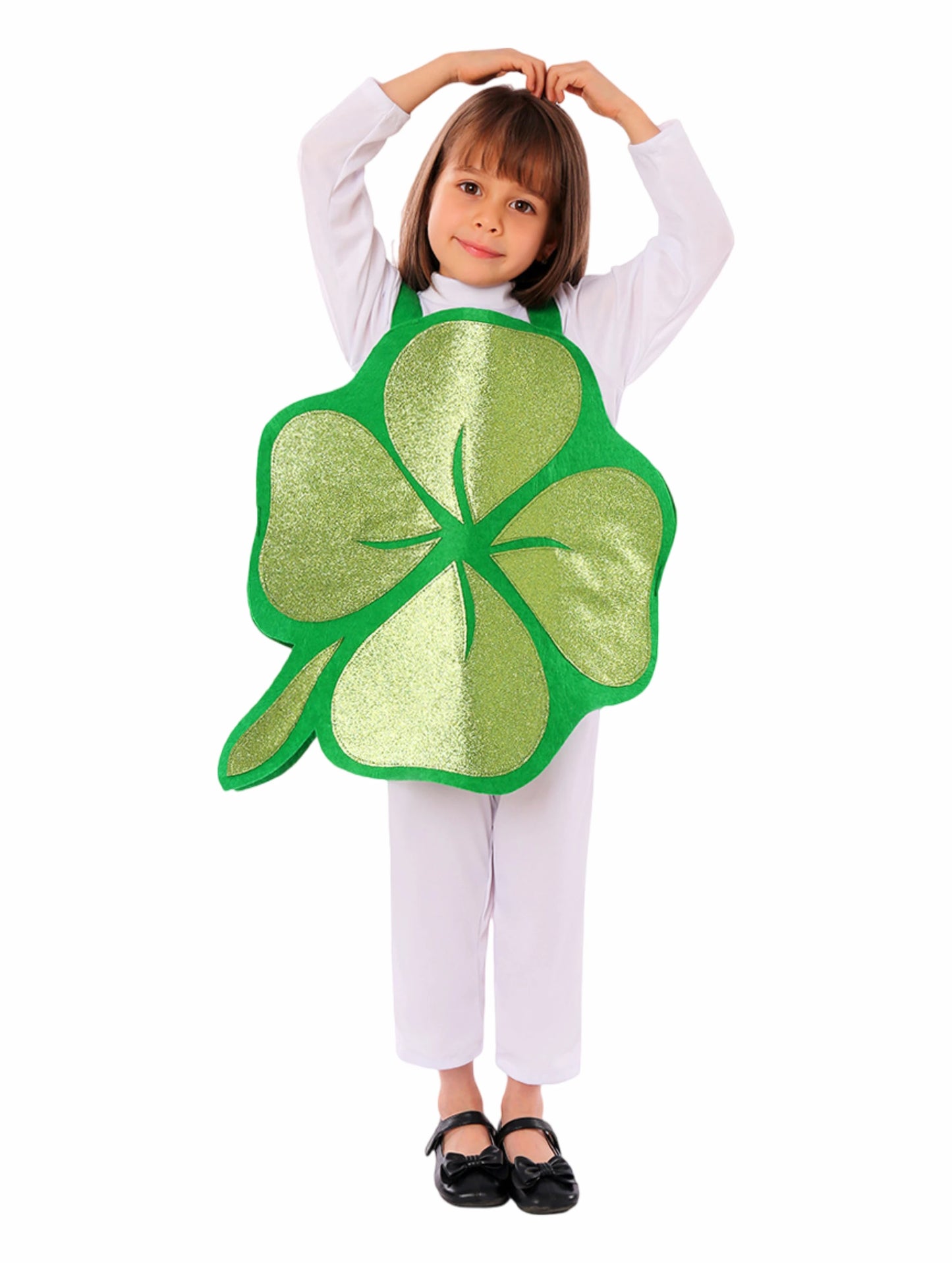 Ireland Saint Patrick St. Patrick Day Lucky Fairy Leprechaun Costume Irish Goblin Cosplay Carnival Halloween Outfit