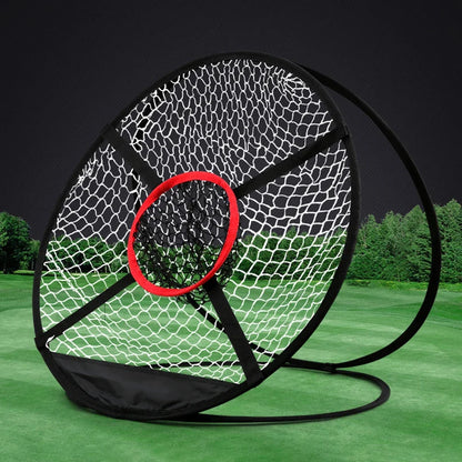 Golfing Practice Net Foldable Golf Swing Trainer Portable Golf Pitching Cages for Indoor Outdoor Training