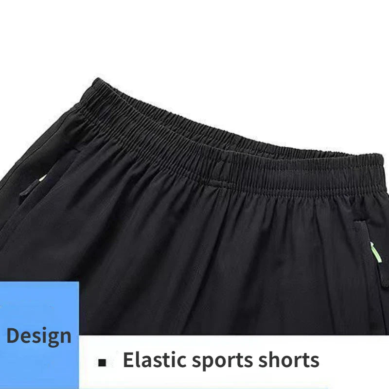 Ice Silk Men's Athletic Shorts