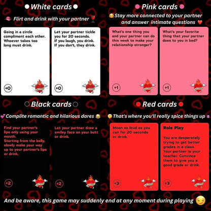 Risky Couples Super Fun Couples Game For Date Night 150 Spicy Dares Questions For Your Partner Romantic Anniversary Card Game