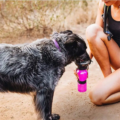 1pc Portable Dog Water Bottle Food and Water Container Storage for Dogs Travel Drinking Bowls Feeder Pet Accessory