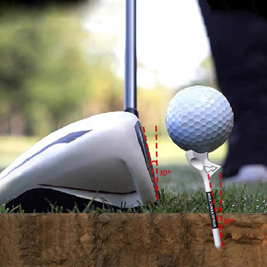 Golf Tees Rhombic 10 Degree Diagonal Insert Increases the Distance Speed Golf Ball Holder Zero Drag Outdoor Golf Accessories