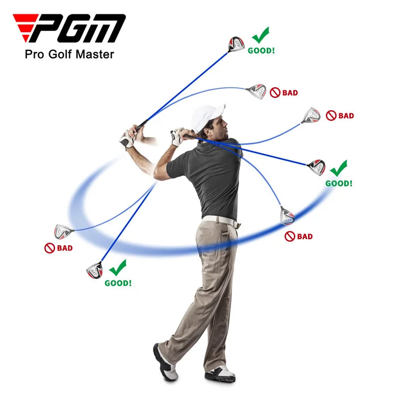 PGM Golf Swing Practice Soft Stick Simulation Real Clubs Beginner Rhythm Supplies HGB018/HGB019