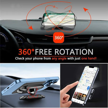 Magnetic Car Phone Holder Stand Mobile Cell Air Vent Magnet Mount GPS Support in Car For iPhone 15 14 13 X Xiaomi Samsung Huawei