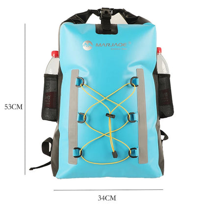 Waterproof Swimming Bag 30L Fishing Boating Kayaking Storage Drifting Rafting Bags Dry Sack Lightweight Beach Backpack XA389Q