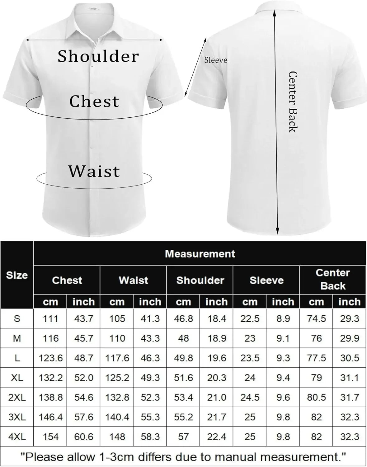 Men's Fashion Casual Solid Color Shirt Pullover Button Linen Cotton Comfortable Daily Top Short Sleeve Shirt Beach Summer Shirt