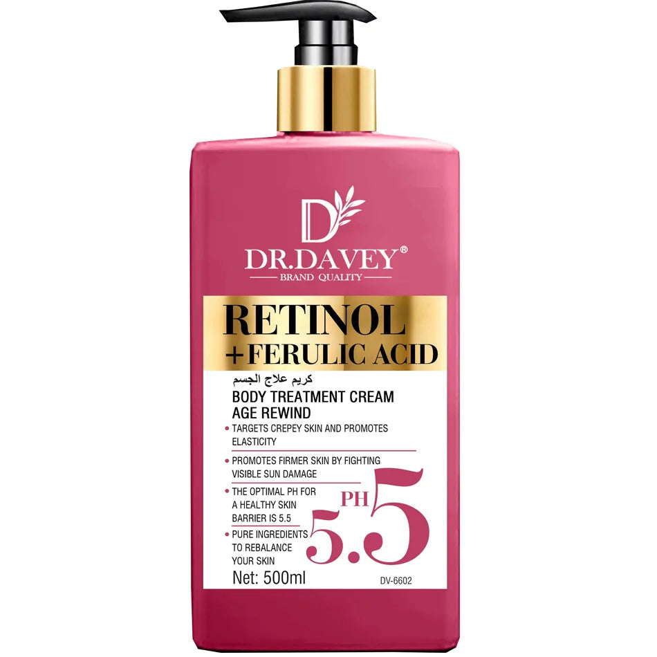 Retinol Body PH 5.5 Lotion Firming Moisturizer Wrinkle Cream Boosts Skin Firmness For Face, Body, Dry Skin Improves Elasticity