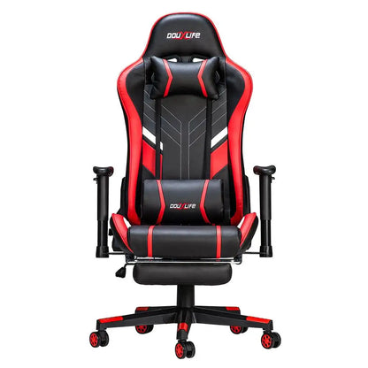 GC-RC03 Gaming Chair Massage Ergonomic High Back Design Lumbar Relax New Customized PU Massage Computer Office Chairs