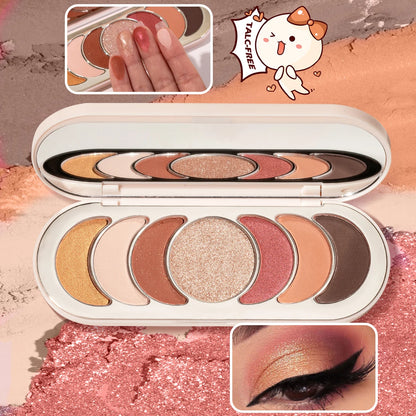 Ultra-Luxe Talc-Free Pink Romantic Eyeshadow Sultry Stunning Shimmer Eyeshadow Palette High Quality Makeup