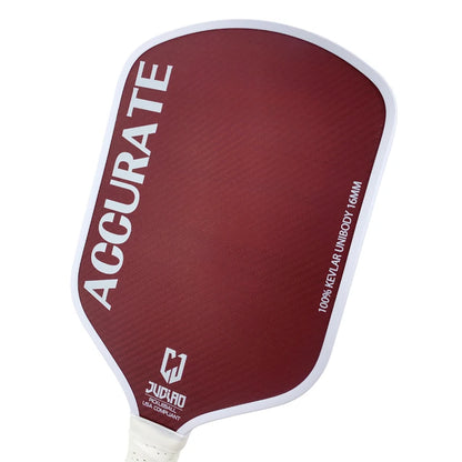 JUCIAO Thermoformed Unibody 100% Kevlar Pickleball Paddle With High Grit & Spin Surface 16MM Pickleball Racket