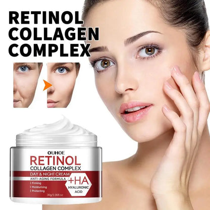 Retinol Face Moisturizer Moisturizing Retinol Cream Anti-Wrinkle Aging Moisturizing Shrink Pores Whitening Smooth Retinol