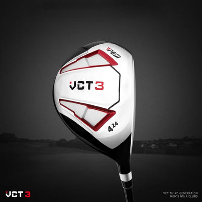 PGM VCT3 Golf Clubs Men Right Hand Aluminum Alloy Head Drivers Fairways Hybrids Wood Pole 1/3/5/U4 Carbon Shaft MG031