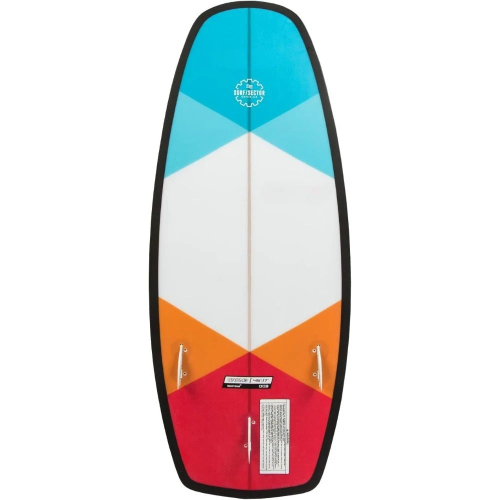 Wakesurf Board – 3’ 9” Kids Wake Surfboard, Child Sized Wakesurfer, Fins and Fin Tool Included