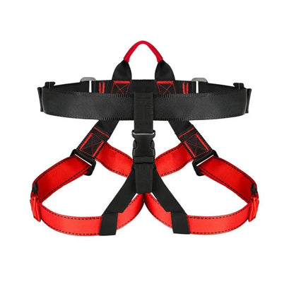 Outdoor Harness Sports Rock Climbing Half-Body Safety Protection Equipment Waist Support Aerial Survival Mountain Tools