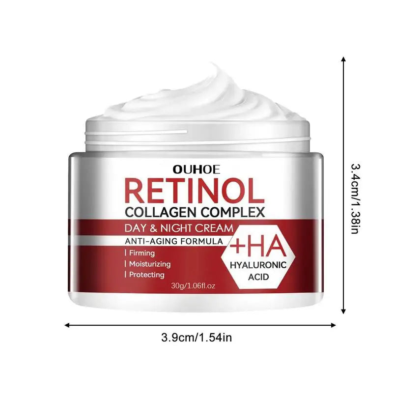 Retinol Face Moisturizer Moisturizing Retinol Cream Anti-Wrinkle Aging Moisturizing Shrink Pores Whitening Smooth Retinol