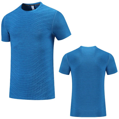 Men's Running Workout Training Short Sleeves Tee