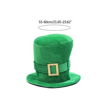 St Patricks Day Accessories Patricks Day Costume Green Top Hat Fashionable Irish Festival Fashionable Adults Accessory