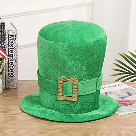 St Patricks Day Accessories Patricks Day Costume Green Top Hat Fashionable Irish Festival Fashionable Adults Accessory