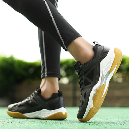 Professional Volleyball Shoes for Men and Women Indoor Fitness Badminton Shoes for Men's Training Tennis Table Tennis Shoes