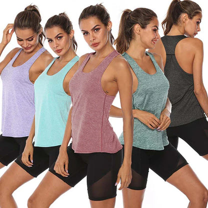 Women's VEQKING Sleeveless Workout Tank Tops