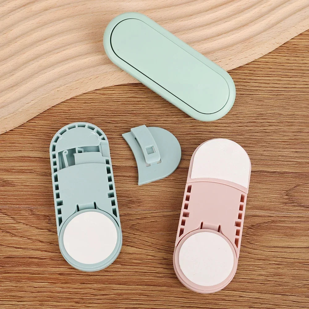 Kids Multifunctional Safety Locks Baby Anti-pinch Hand Lock Cabinet Cabinet Door Lock Baby Protective Refrigerator Drawer Locks