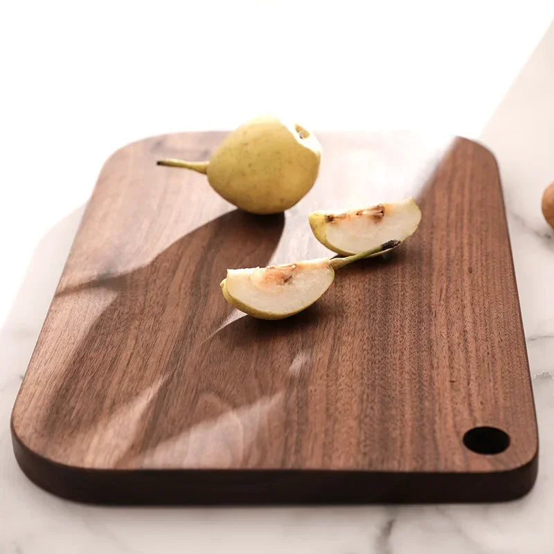 Black Walnut Whole Wood Kitchen Solid Wood Rootstock Lacquerless Fruit Cutting Board With wooden cutting board Chopping board