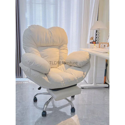 Lazy Computer Sofa Chair Home Comfortable Sedentary Backrest Desk Chair Anchor Live Chair Bedroom Lazy Chair