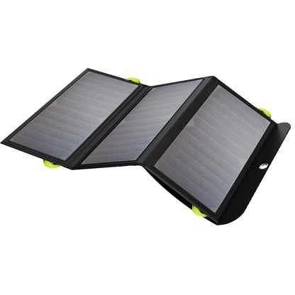 ALLPOWERS 2USB Ports 21W Solar Charger, Portable Solar Panel，Outdoor emergency backup power for Camping iPhone GoPro iPad Huawei