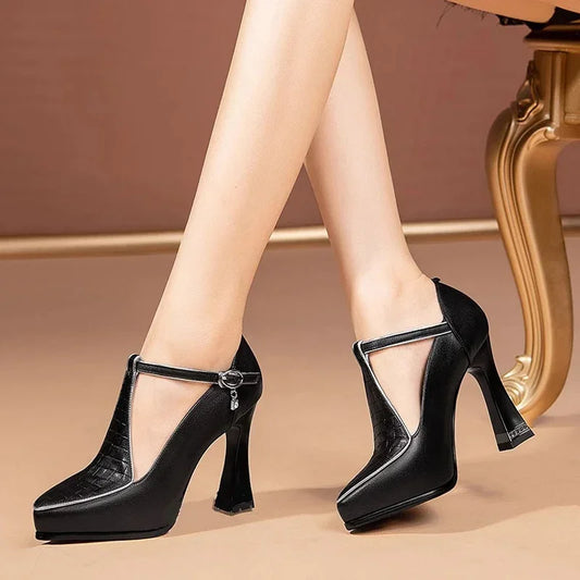 Sexy High Heels Shoes Women Pointed Toe Party Sandals Summer Fashion Dress Elegant Shoes Trend Platform Pumps Femme Zapatos