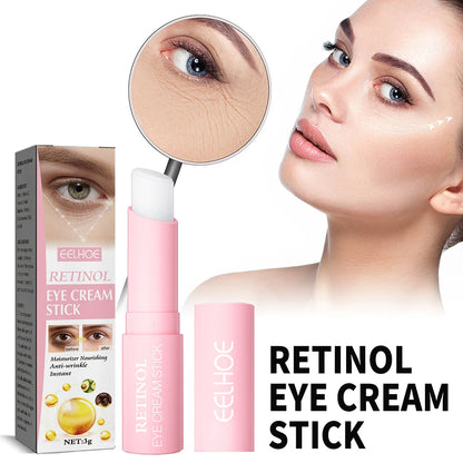 Anti Puffiness Anti-wrinkle Eye Cream Retinol Remove Dark Circles Eye Bags Stick Fade Fine Line Whitening Moisturizing Skin Care