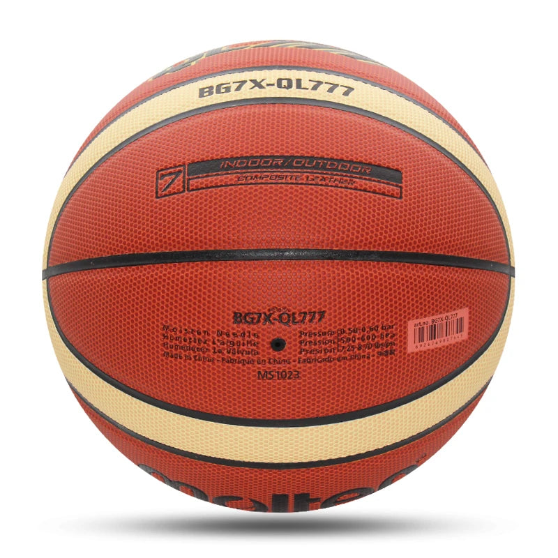 Molten Basketball Official High Quality Competition Basketball Standard Ball Men's Women's Training Ball Outdoor Team baloncesto