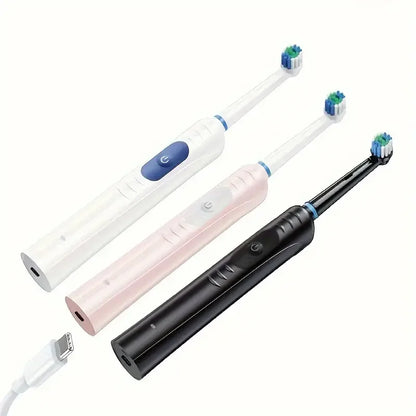 Intelligent electric toothbrush, adult rotating fully automatic whitening teeth cleaner for male and female students