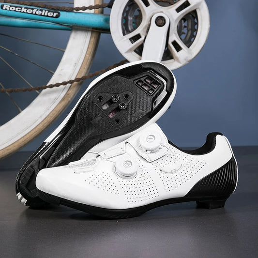 New Cycling Shoes Men's Mtb Sneakers Road Spd Cleat Mountain Self-Locking Bike Shoes Women Bicycle Non-slip Footwear Speed